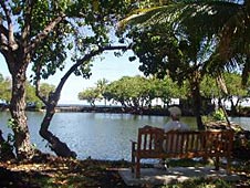 Big Island, Kohala Coast, Mauna Lani fish ponds
