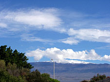 Big Island, view of Mauna Kea from cottage